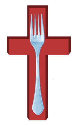 Tenedor crucificado pastafari