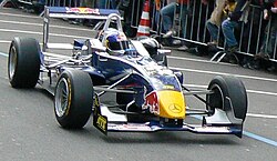 Sebastian Vettel pilotando su monoplaza de Fórmula 3 Euroseries en 2006.