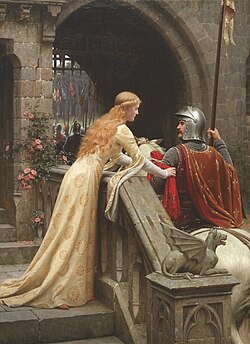 Pintura God Speed de Edmund Blair Leighton