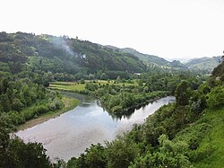 Confluencia de los ríos Narcea y Nalón