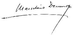 Emblema o representación gráfica asociada a la trayectoria del político