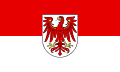 Mapa de localización de Brandeburgo en Alemania
