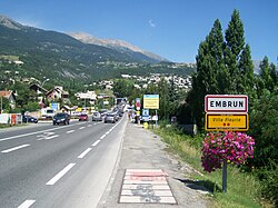 Vista panorámica de Embrun
