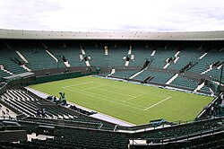 Exterior y estructura de la Pista 1 de Wimbledon