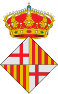 Escudo de armas de la ciudad de Barcelona