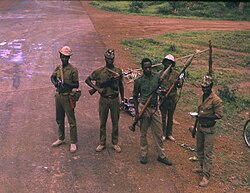 Puesto de control del PAIGC en Guinea