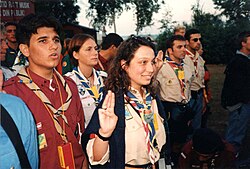 Un buen ejemplo de un movimiento juvenil internacional es el escultismo
