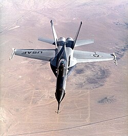 Prototipo Northrop YF-17 utilizado como base para el desarrollo del F/A-18