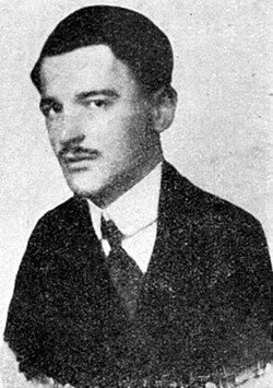 Retrato de Nedeljko Čabrinović