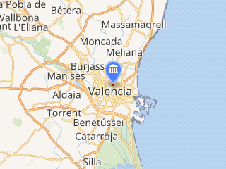 Plano y mapa de localización del museo