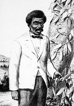 Retrato de Edmond Albius