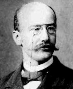 Retrato de Carl Louis Ferdinand von Lindemann