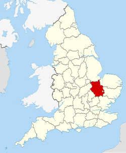 Bandera oficial de Cambridgeshire