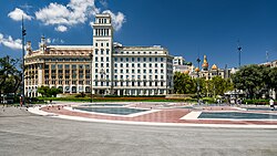 Plaza de Cataluña en Barcelona