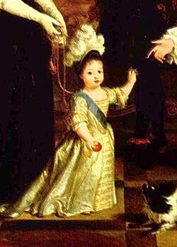 Luis retratado por Nicolas de Largillière