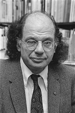 Retrato fotográfico de Allen Ginsberg