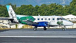 EMB 110 Bandeirante expuesto