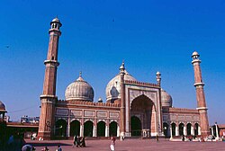 Jama Masjid, la mayor mezquita de la India situada en Delhi