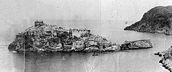 El islote en 1920