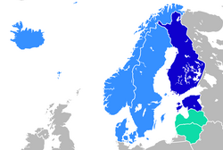 Ramas lingüísticas en el norte de Europa