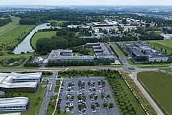 Vista del campus de Palaiseau