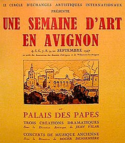 Cartel del festival de 1947