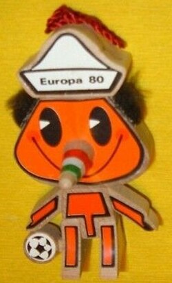 La mascota oficial Pinocchio