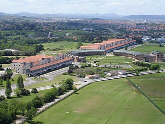 Vista del Campus de Gijón