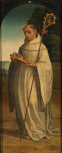 Retrato de San Bernardo de Claraval