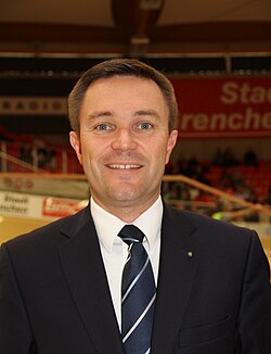 David Lappartient, presidente en funciones de la Unión Europea de Ciclismo