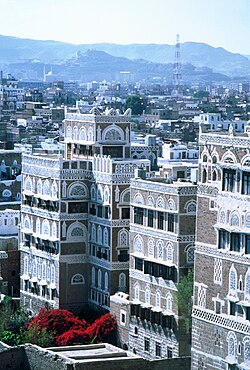 Arquitectura en Saná
