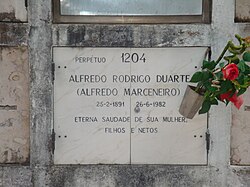 Tumba de Alfredo Marceneiro