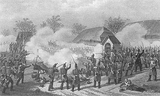 Batalla de Geltwil en 1847 durante la Guerra del Sonderbund