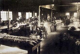 Instalaciones de Metalúrgica Abramo Eberle en la década de 1950