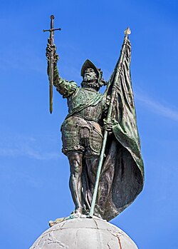 Monumento a Vasco Núñez de Balboa en Panamá