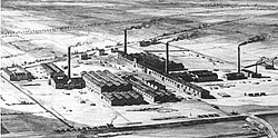 Fábricas de la firma alemana BASF en el siglo XIX