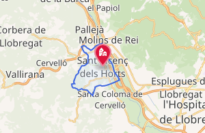 Mapa detallado del entorno del municipio