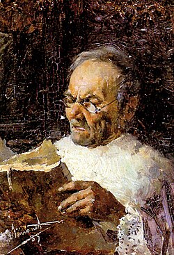 Canónigo leyendo