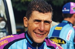 Francesco Casagrande en competición