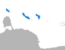 Mapa e información demográfica de la región del Caribe donde se habla papiamento.