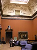 Una de las galerías de pintura del museo