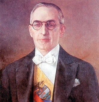 Retrato oficial de Alfonso López Pumarejo