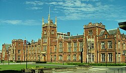Edificio de la Universidad Queen's de Belfast