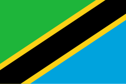 Delegación y símbolos de Tanzania en los Juegos Olímpicos