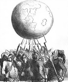 L’Equilibre Europea, caricatura política de 1866 que representa al equilibrio de poder