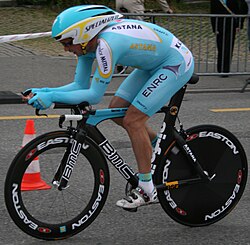 Fotografía de perfil de Paolo Savoldelli
