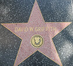 Estrella de D. W. Griffith en el Paseo de la Fama de Hollywood