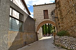 Puente de la calle Pere Artés en el Turó de la Peira
