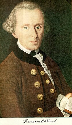 Retrato de Immanuel Kant