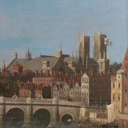 El Salón Westminster pintado por Canaletto en 1747